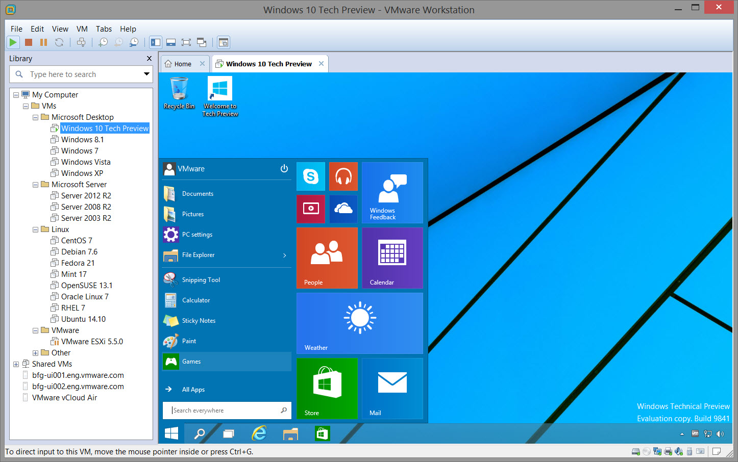 vmware workstation for windows download