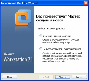 Создание виртуальной машины VMware Workstation картинка №4